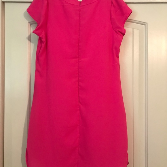 Hot pink midi dress Size M - Picture 6 of 7